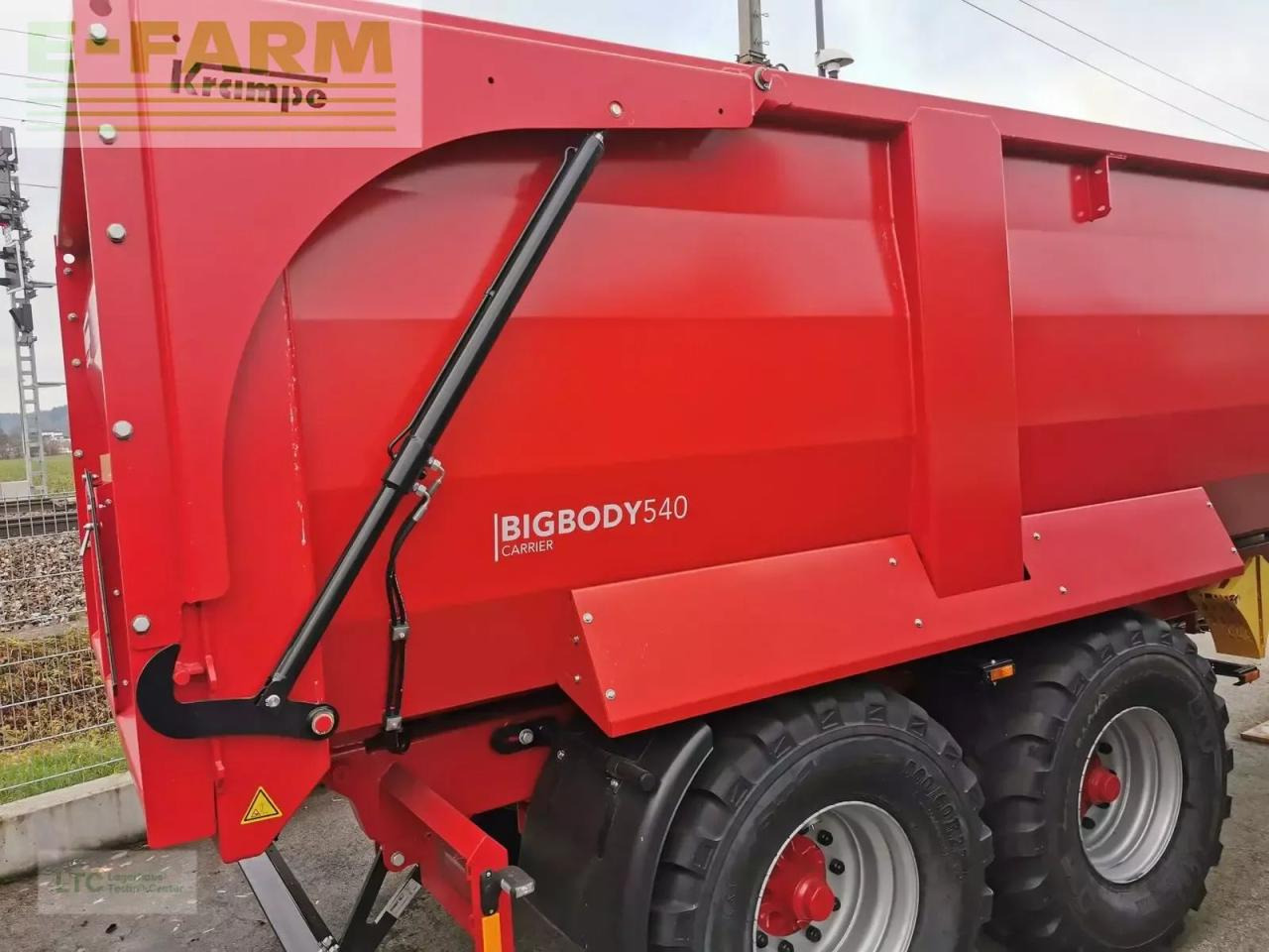 Krampe big body 540 - Traktorska prikolica za farmu/ Kiper: slika 3 Krampe big body 540 - Traktorska prikolica za farmu/ Kiper: slika 3