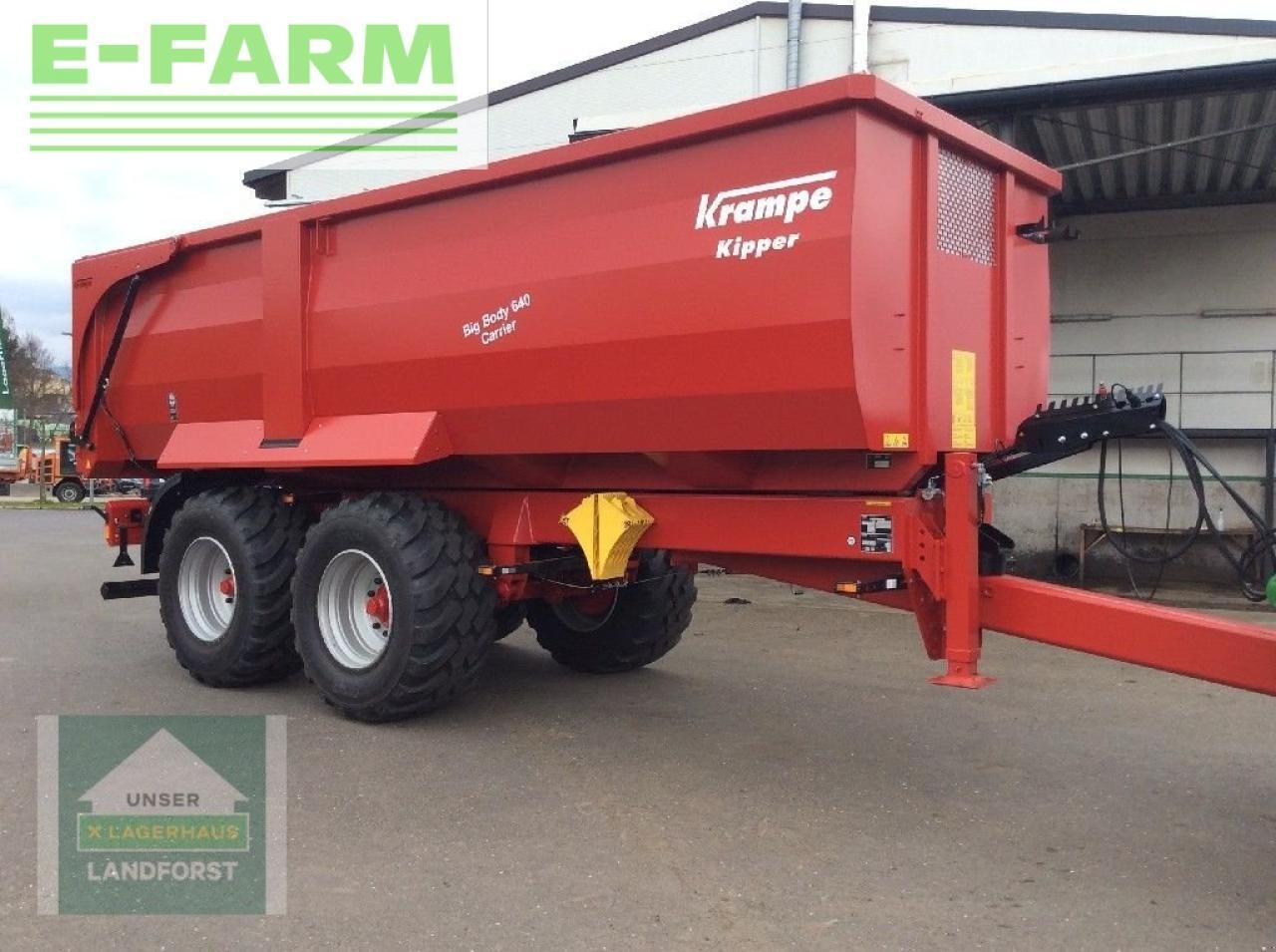 Krampe big body 640 - Traktorska prikolica za farmu/ Kiper: slika 1 Krampe big body 640 - Traktorska prikolica za farmu/ Kiper: slika 1
