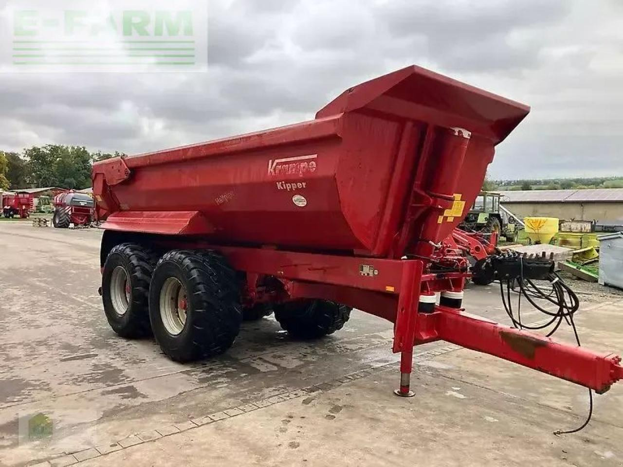 Krampe hp 20 - Traktorska prikolica za farmu/ Kiper: slika 5 Krampe hp 20 - Traktorska prikolica za farmu/ Kiper: slika 5