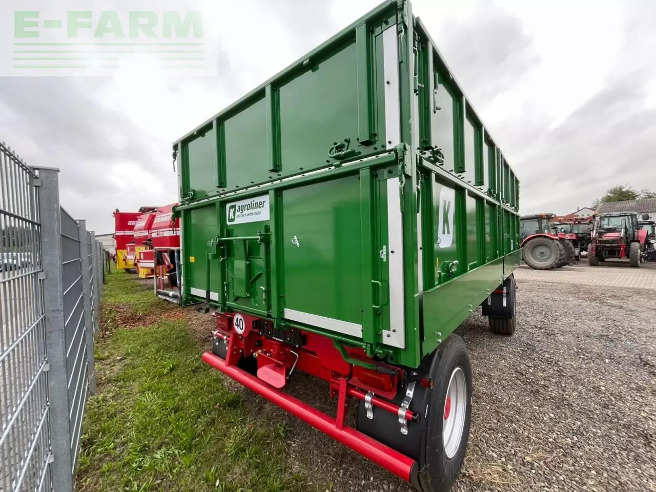 Kröger agroliner hkd 302 - Traktorska prikolica za farmu/ Kiper: slika 5 Kröger agroliner hkd 302 - Traktorska prikolica za farmu/ Kiper: slika 5