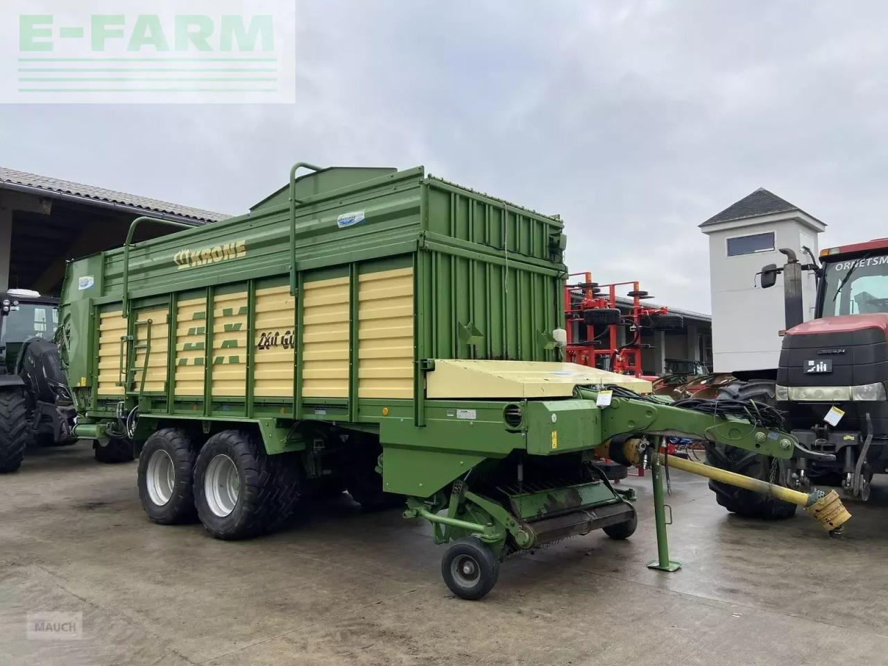 Krone ax 280 gd - Prikolica sa automatskim punjenjem: slika 2 Krone ax 280 gd - Prikolica sa automatskim punjenjem: slika 2