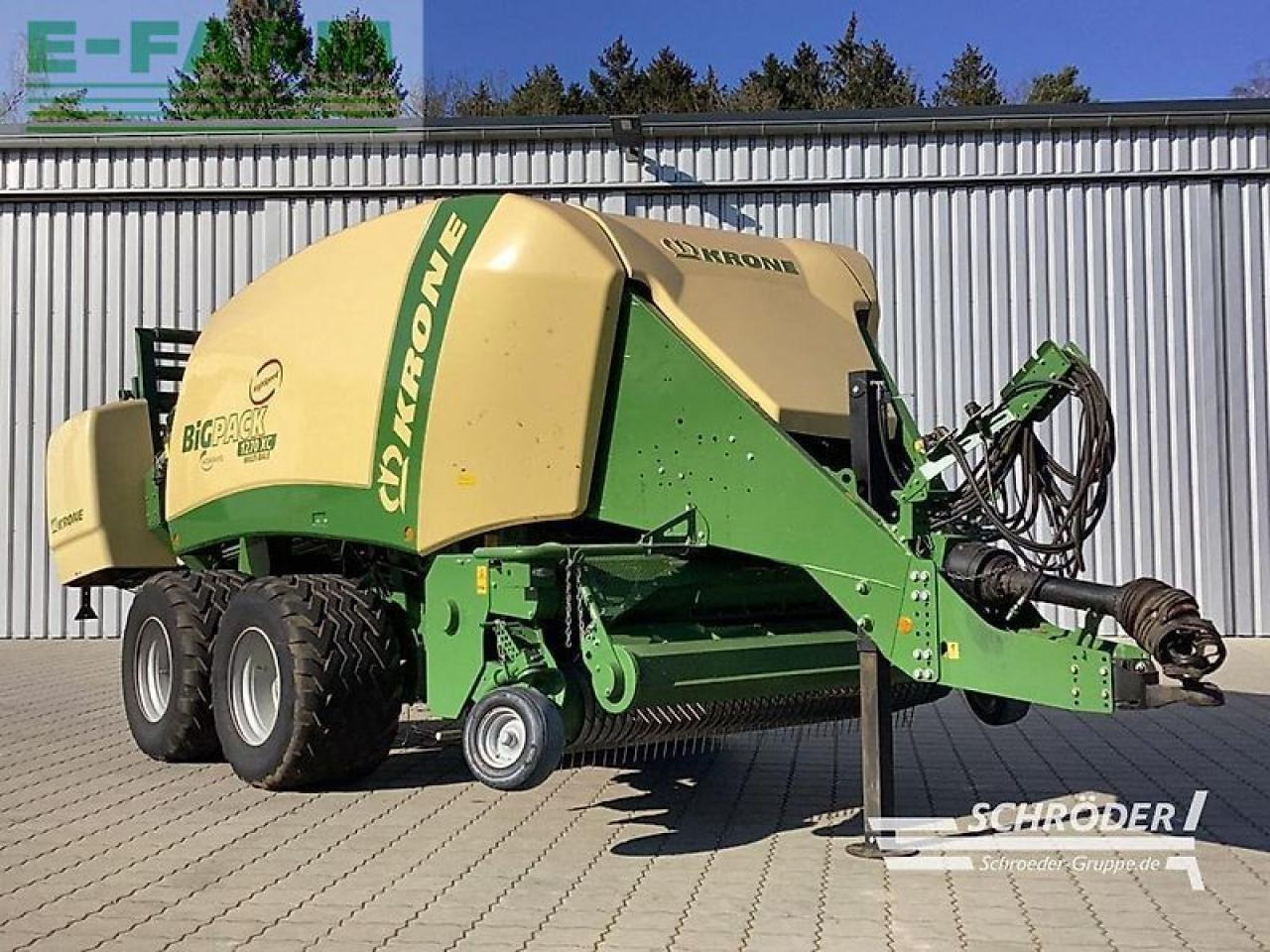 Krone big pack 1270 xc multi bale - Balirka za kockaste bale: slika 1 Krone big pack 1270 xc multi bale - Balirka za kockaste bale: slika 1