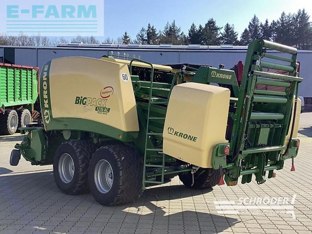 Krone big pack 1270 xc multi bale - Balirka za kockaste bale: slika 5 Krone big pack 1270 xc multi bale - Balirka za kockaste bale: slika 5