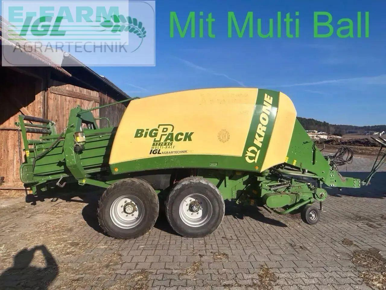 Krone big pack 1270 xc multi bale - Balirka za kockaste bale: slika 1 Krone big pack 1270 xc multi bale - Balirka za kockaste bale: slika 1