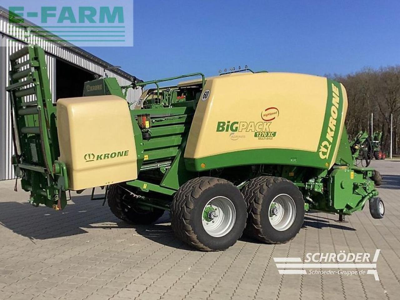 Krone big pack 1270 xc multi bale - Balirka za kockaste bale: slika 3 Krone big pack 1270 xc multi bale - Balirka za kockaste bale: slika 3