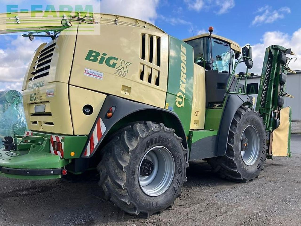 Krone big x 700 - Kombajn za stočnu hranu: slika 3 Krone big x 700 - Kombajn za stočnu hranu: slika 3
