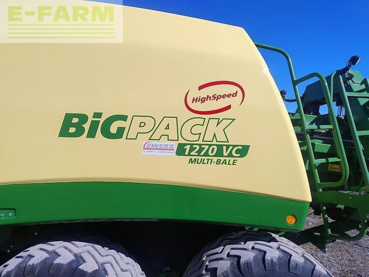 Krone bigpack 1270 hs vc - Balirka za kockaste bale: slika 3 Krone bigpack 1270 hs vc - Balirka za kockaste bale: slika 3