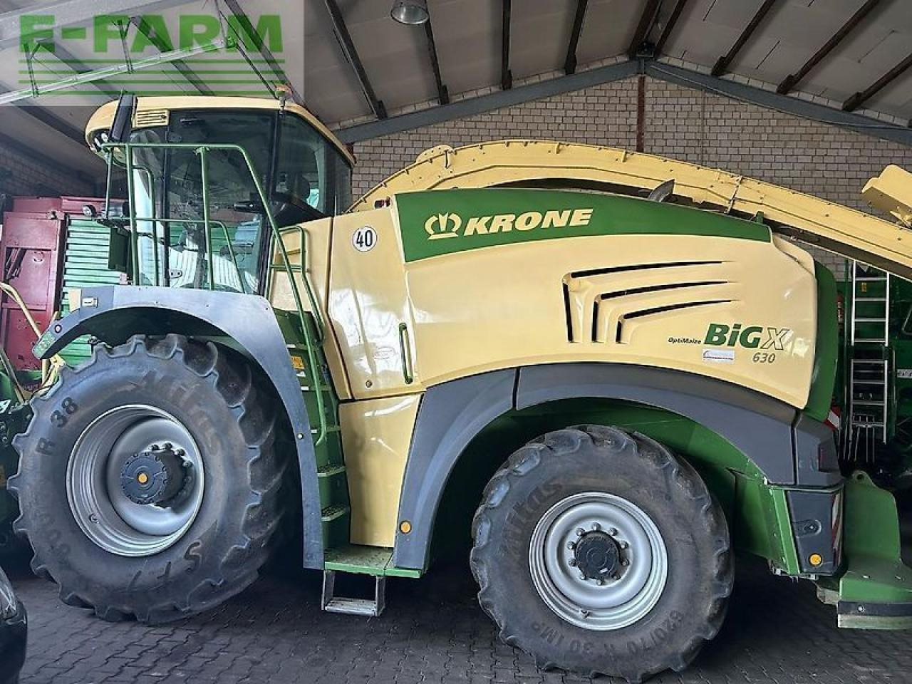 Krone bigx 630 - Kombajn za stočnu hranu: slika 1 Krone bigx 630 - Kombajn za stočnu hranu: slika 1