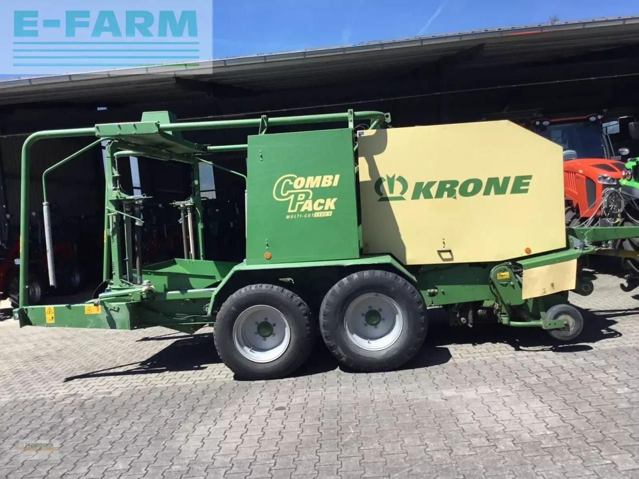 Krone combi pack 1500 mc - Balirka za kockaste bale: slika 1 Krone combi pack 1500 mc - Balirka za kockaste bale: slika 1