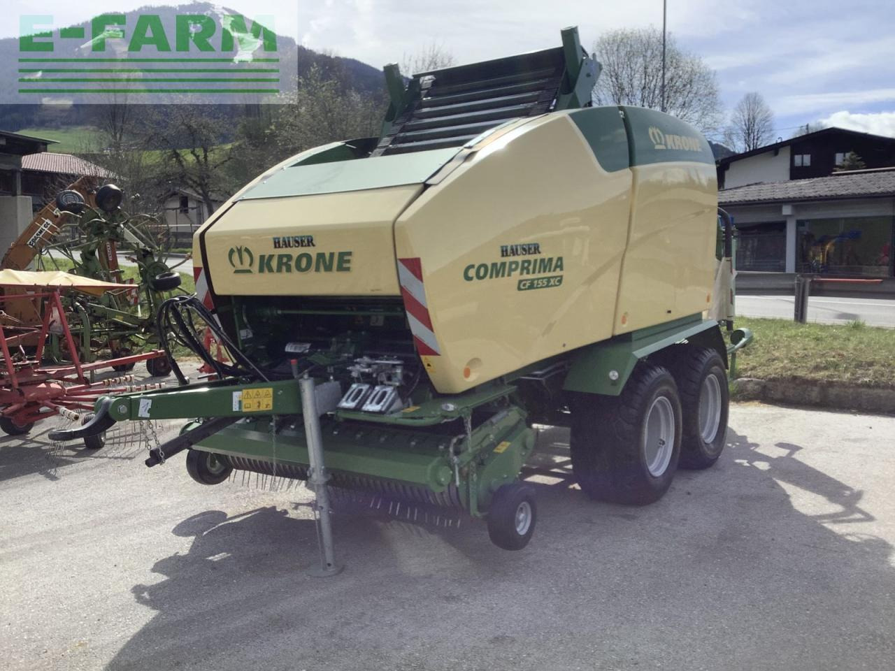 Krone comprima cf 155 xc - Balirka za kockaste bale: slika 2 Krone comprima cf 155 xc - Balirka za kockaste bale: slika 2