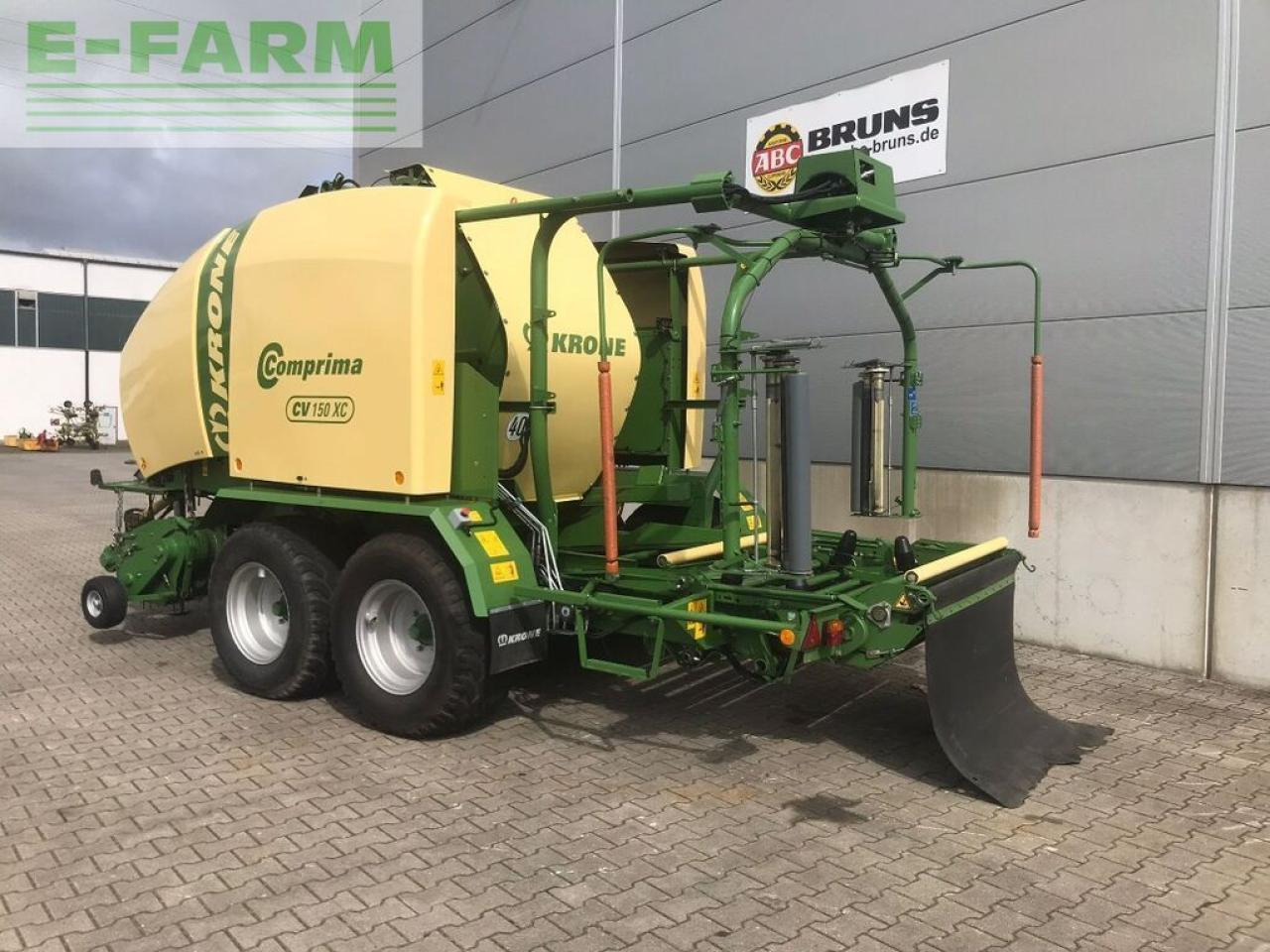 Krone comprima cv 150xc - Balirka za kockaste bale: slika 3 Krone comprima cv 150xc - Balirka za kockaste bale: slika 3