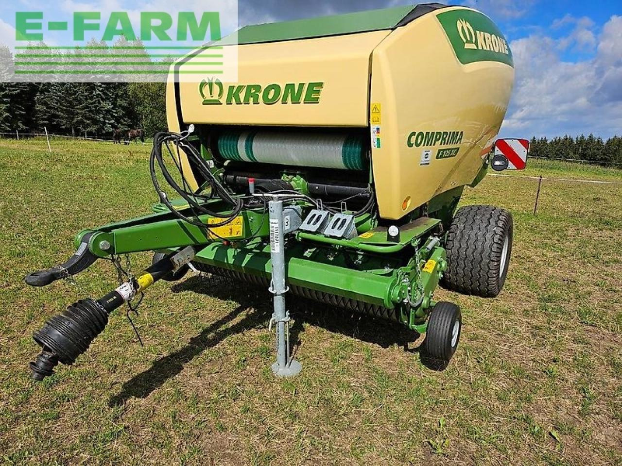 Krone comprima f 125 xc - Balirka za kockaste bale: slika 4 Krone comprima f 125 xc - Balirka za kockaste bale: slika 4