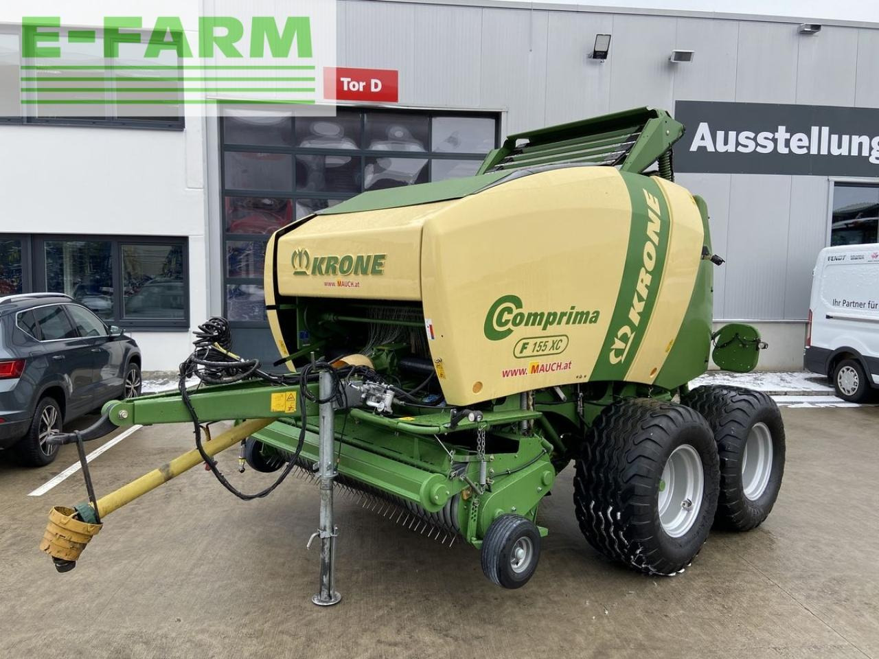 Krone comprima f155xc - Balirka za kockaste bale: slika 1 Krone comprima f155xc - Balirka za kockaste bale: slika 1