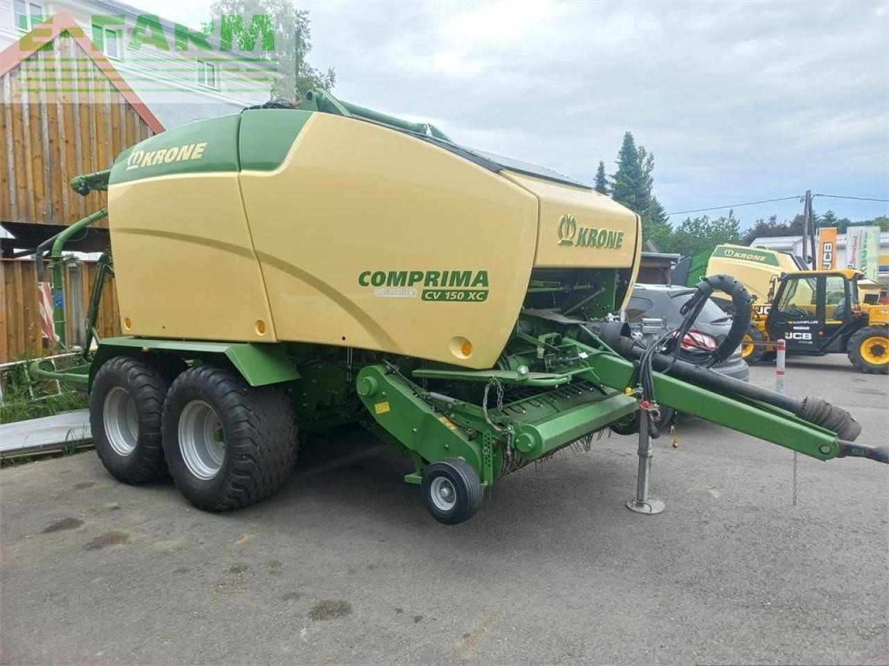 Krone cv 150 xc - Balirka za kockaste bale: slika 1 Krone cv 150 xc - Balirka za kockaste bale: slika 1