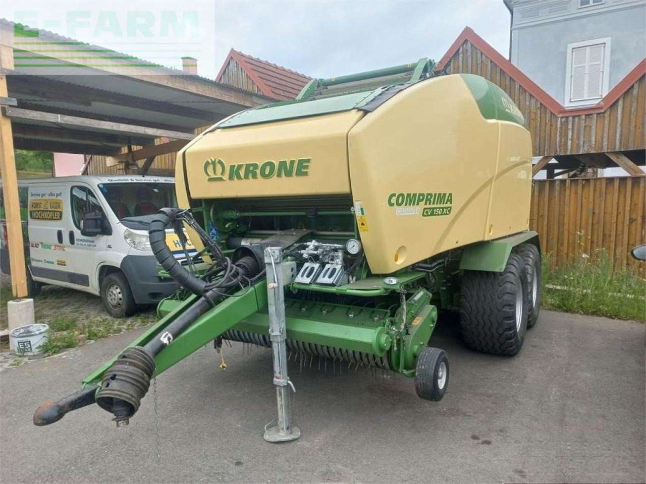 Krone cv 150 xc - Balirka za kockaste bale: slika 3 Krone cv 150 xc - Balirka za kockaste bale: slika 3