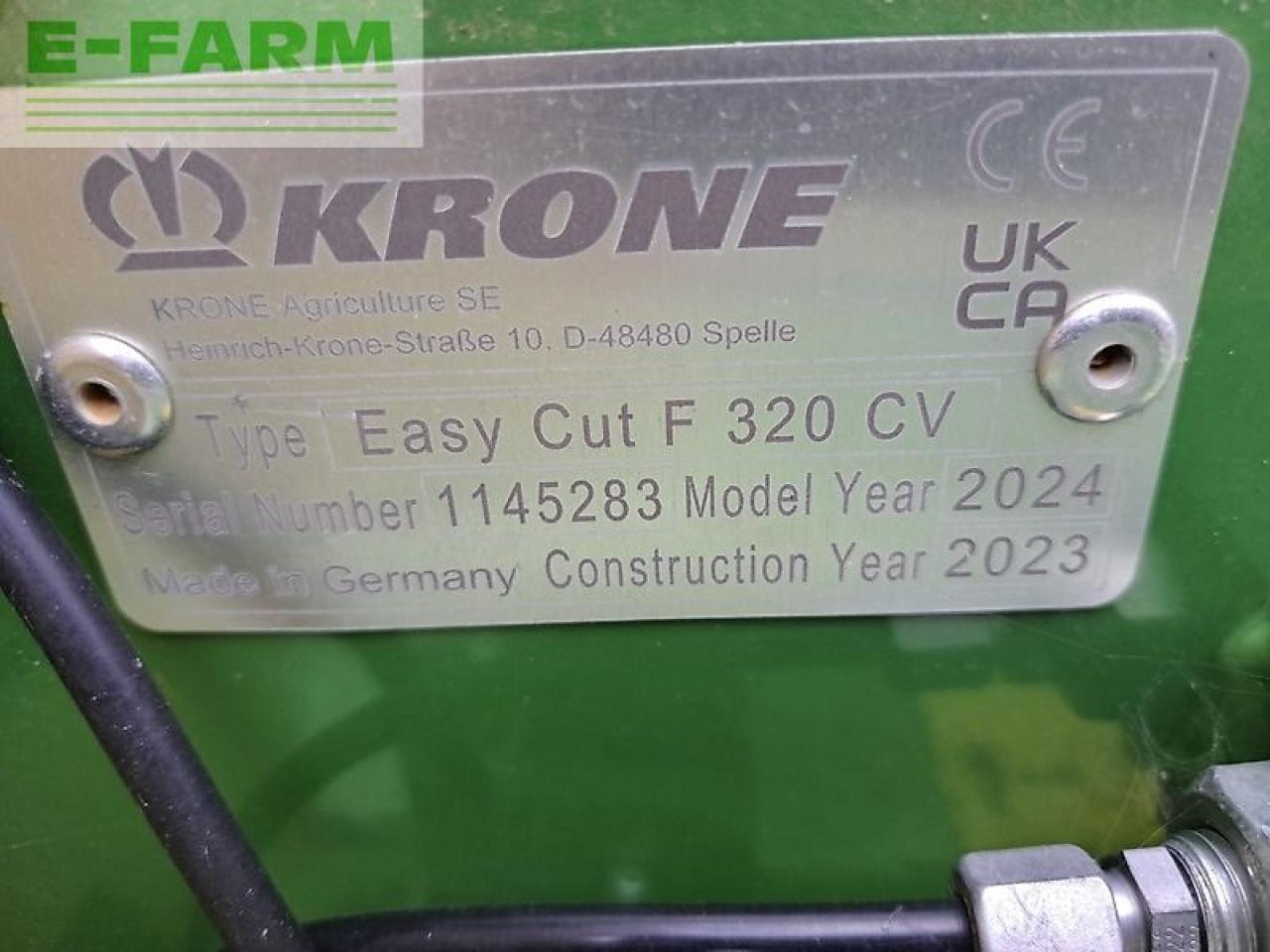 Krone easy cut f 320 cv - Kosačica: slika 5 Krone easy cut f 320 cv - Kosačica: slika 5