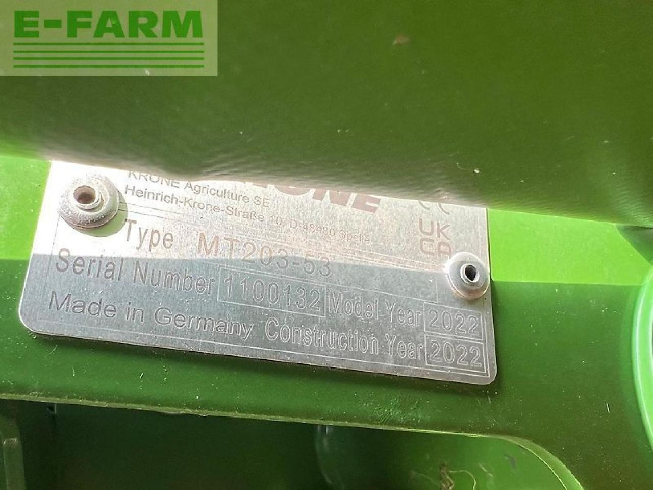 Krone ec f 400 cv fold - Kosačica: slika 4 Krone ec f 400 cv fold - Kosačica: slika 4