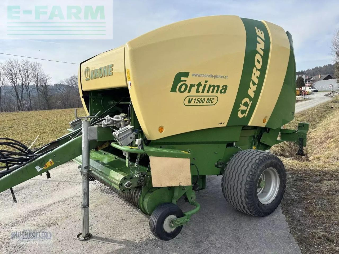 Krone fortima v1500mc - Balirka za kockaste bale: slika 1 Krone fortima v1500mc - Balirka za kockaste bale: slika 1