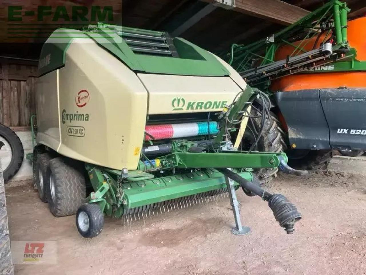 Krone gebr. comprima cv150xc presse - Balirka za kockaste bale: slika 2 Krone gebr. comprima cv150xc presse - Balirka za kockaste bale: slika 2