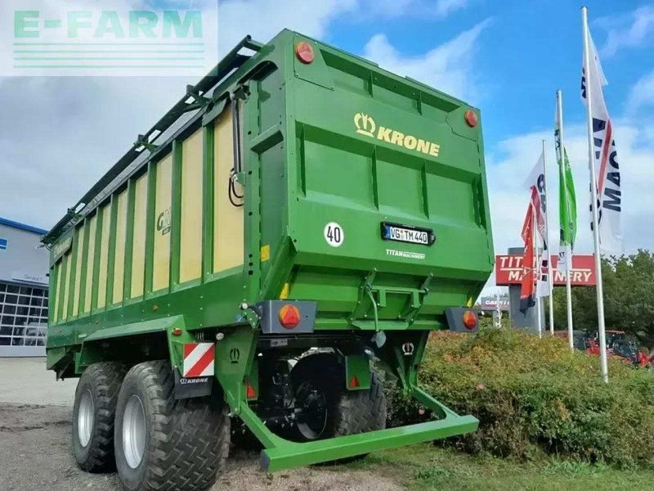 Krone gx 440 - Traktorska prikolica za farmu/ Kiper: slika 4 Krone gx 440 - Traktorska prikolica za farmu/ Kiper: slika 4