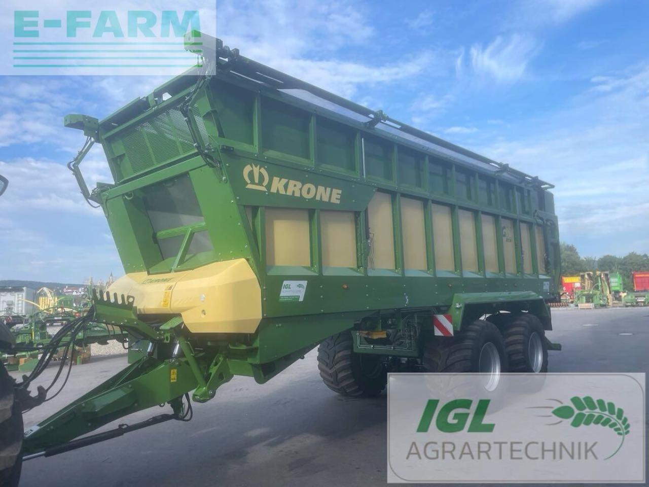 Krone gx 440 (tt801-20) - Traktorska prikolica za farmu/ Kiper: slika 1 Krone gx 440 (tt801-20) - Traktorska prikolica za farmu/ Kiper: slika 1