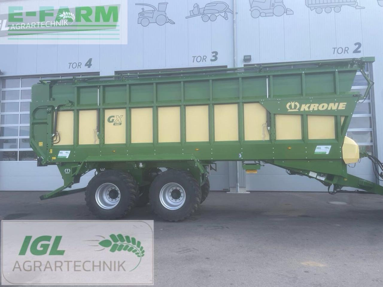 Krone gx 440 (tt801-20) - Traktorska prikolica za farmu/ Kiper: slika 4 Krone gx 440 (tt801-20) - Traktorska prikolica za farmu/ Kiper: slika 4