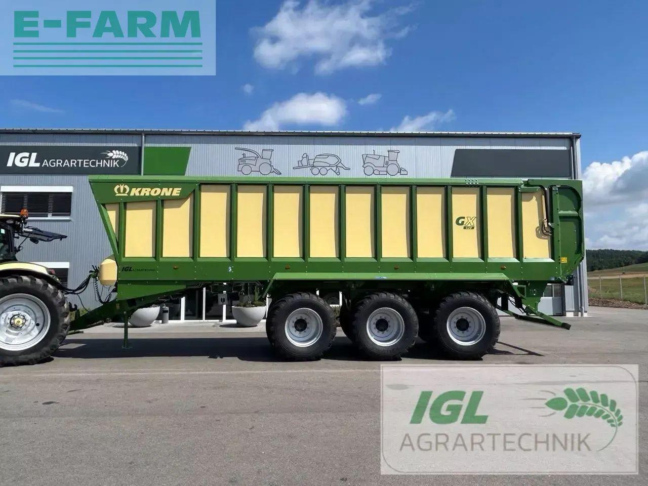 Krone gx 520 (tt801-30) - Traktorska prikolica za farmu/ Kiper: slika 2 Krone gx 520 (tt801-30) - Traktorska prikolica za farmu/ Kiper: slika 2