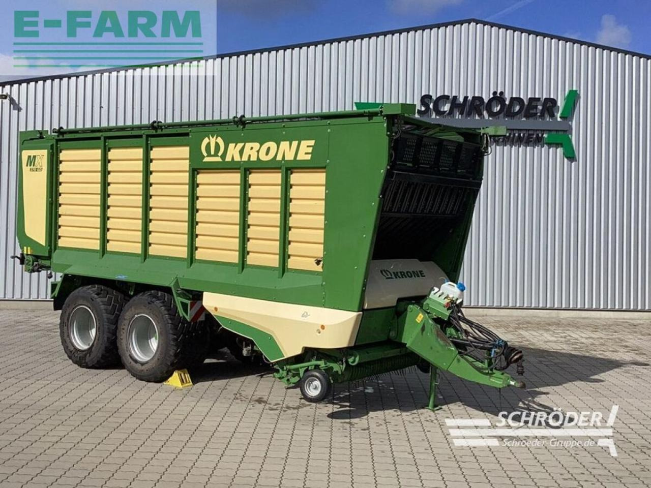 Krone mx 370 gd - Traktorska prikolica za farmu/ Kiper: slika 1 Krone mx 370 gd - Traktorska prikolica za farmu/ Kiper: slika 1