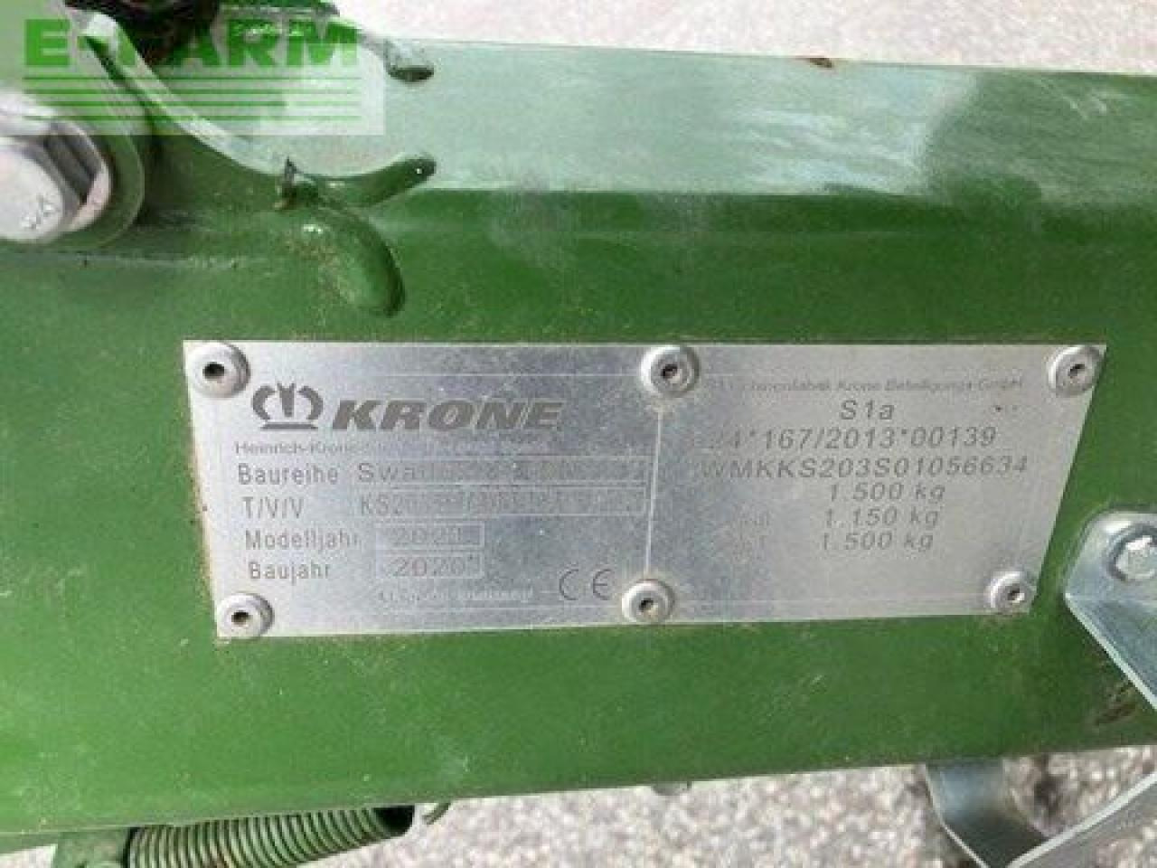 Krone swadro ts 680 - Prevrtač/ Grabuljač: slika 5 Krone swadro ts 680 - Prevrtač/ Grabuljač: slika 5