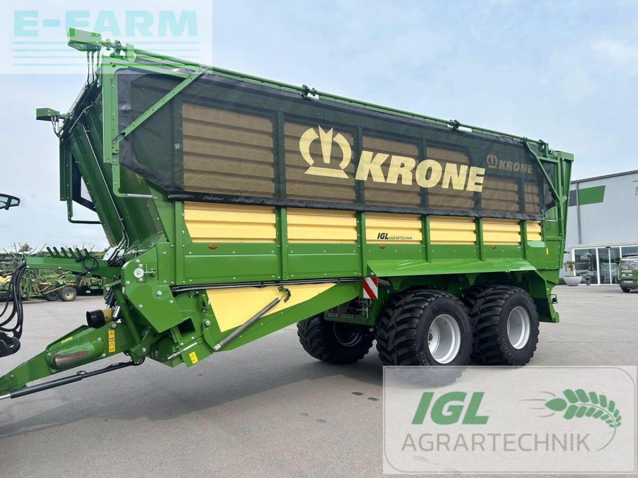 Krone tx 460 - Traktorska prikolica za farmu/ Kiper: slika 1 Krone tx 460 - Traktorska prikolica za farmu/ Kiper: slika 1