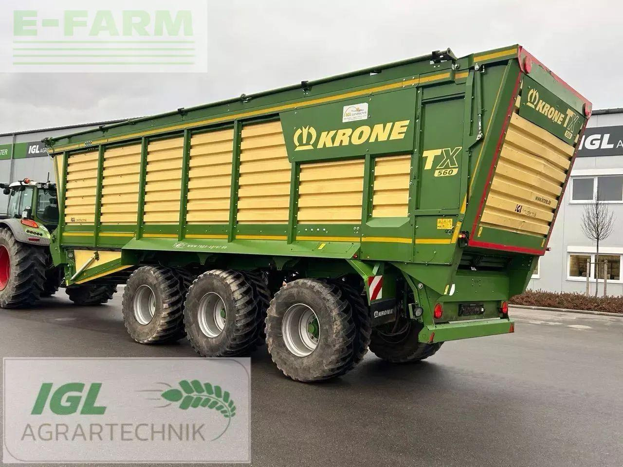 Krone tx 560 - Traktorska prikolica za farmu/ Kiper: slika 3 Krone tx 560 - Traktorska prikolica za farmu/ Kiper: slika 3