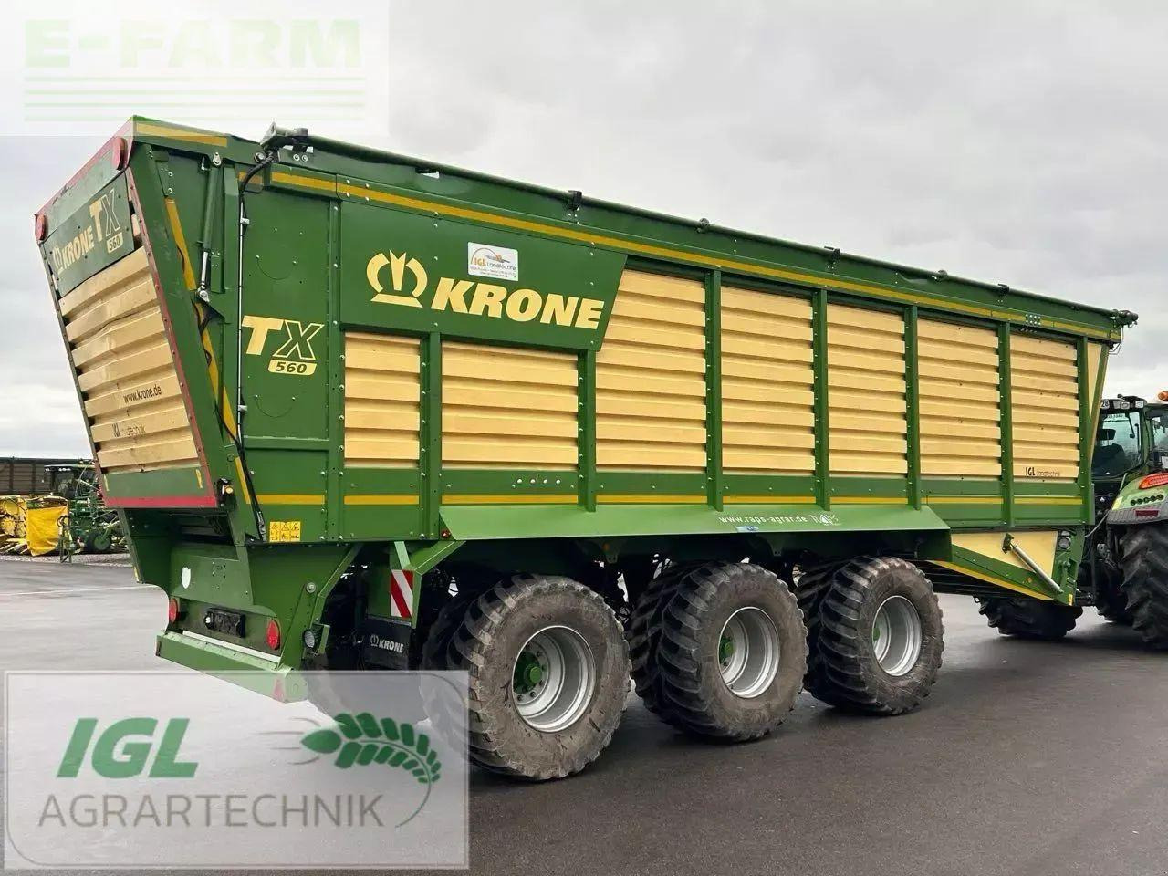 Krone tx 560 - Traktorska prikolica za farmu/ Kiper: slika 5 Krone tx 560 - Traktorska prikolica za farmu/ Kiper: slika 5