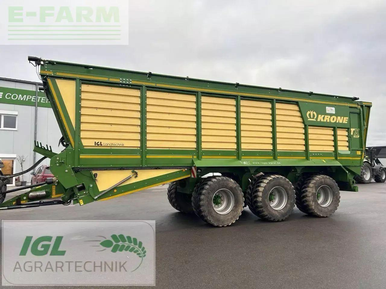 Krone tx 560 - Traktorska prikolica za farmu/ Kiper: slika 1 Krone tx 560 - Traktorska prikolica za farmu/ Kiper: slika 1