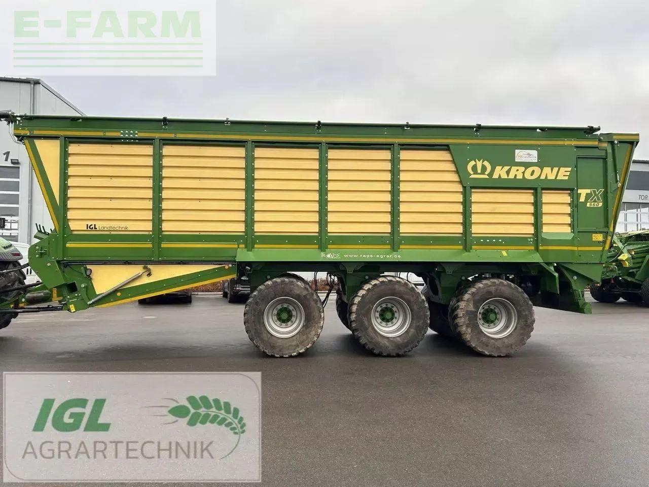 Krone tx 560 - Traktorska prikolica za farmu/ Kiper: slika 2 Krone tx 560 - Traktorska prikolica za farmu/ Kiper: slika 2