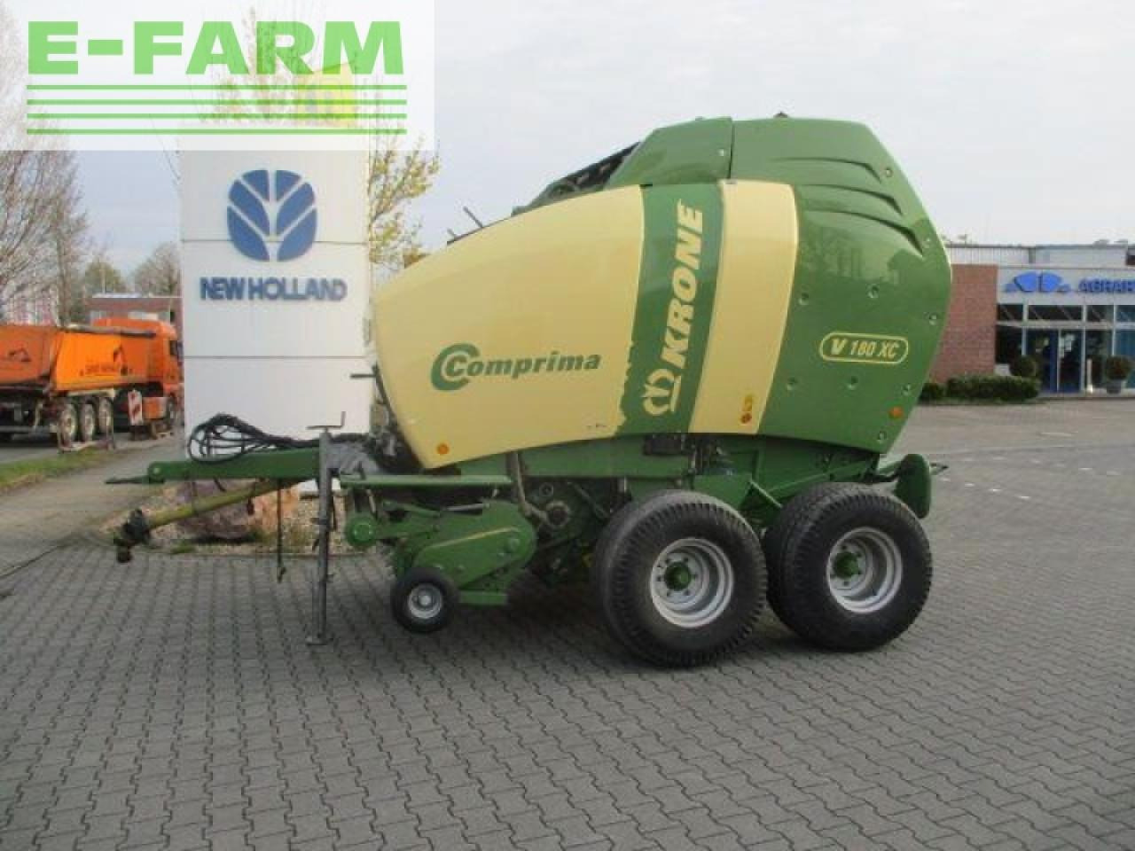 Krone v180 xc - Balirka za kockaste bale: slika 1 Krone v180 xc - Balirka za kockaste bale: slika 1