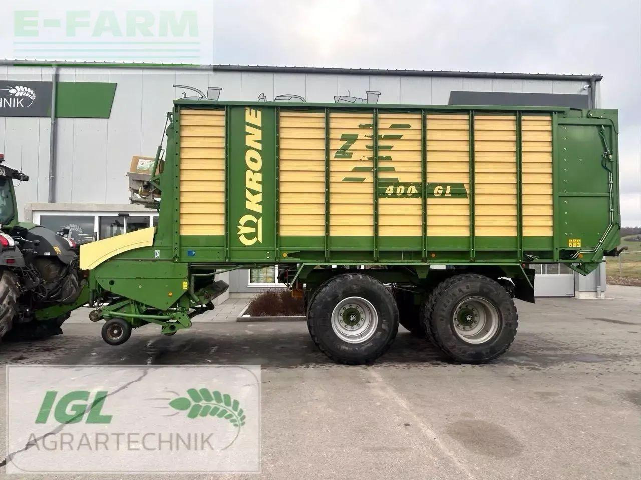 Krone zx 400 gl - Prikolica sa automatskim punjenjem: slika 2 Krone zx 400 gl - Prikolica sa automatskim punjenjem: slika 2