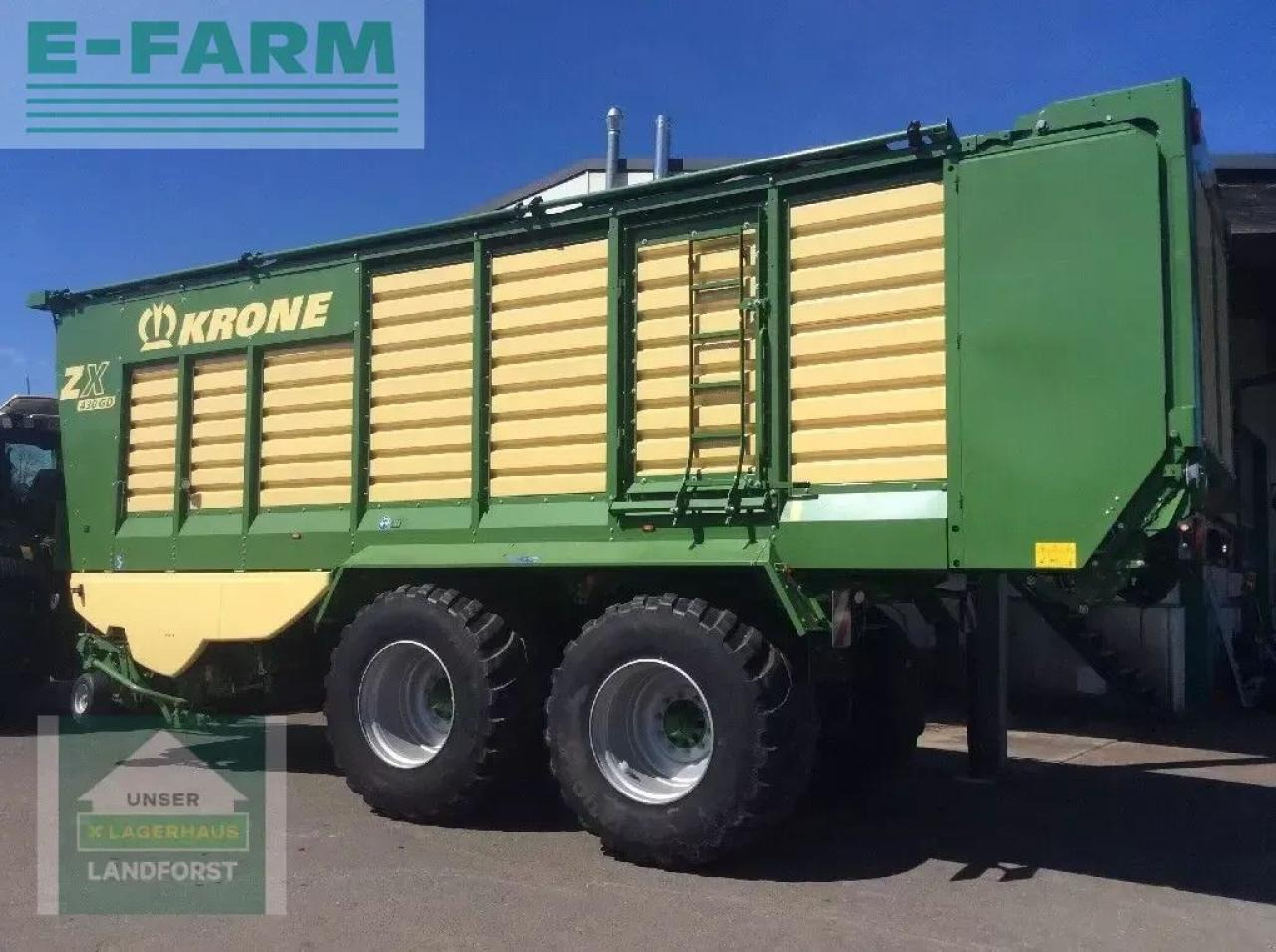 Krone zx 430 gd - Prikolica sa automatskim punjenjem: slika 3 Krone zx 430 gd - Prikolica sa automatskim punjenjem: slika 3