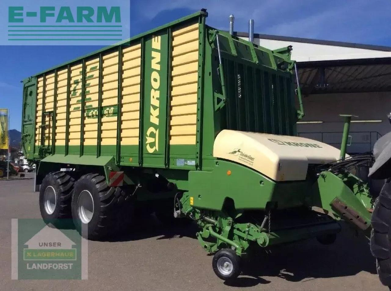 Krone zx 450 gd - Prikolica sa automatskim punjenjem: slika 1 Krone zx 450 gd - Prikolica sa automatskim punjenjem: slika 1