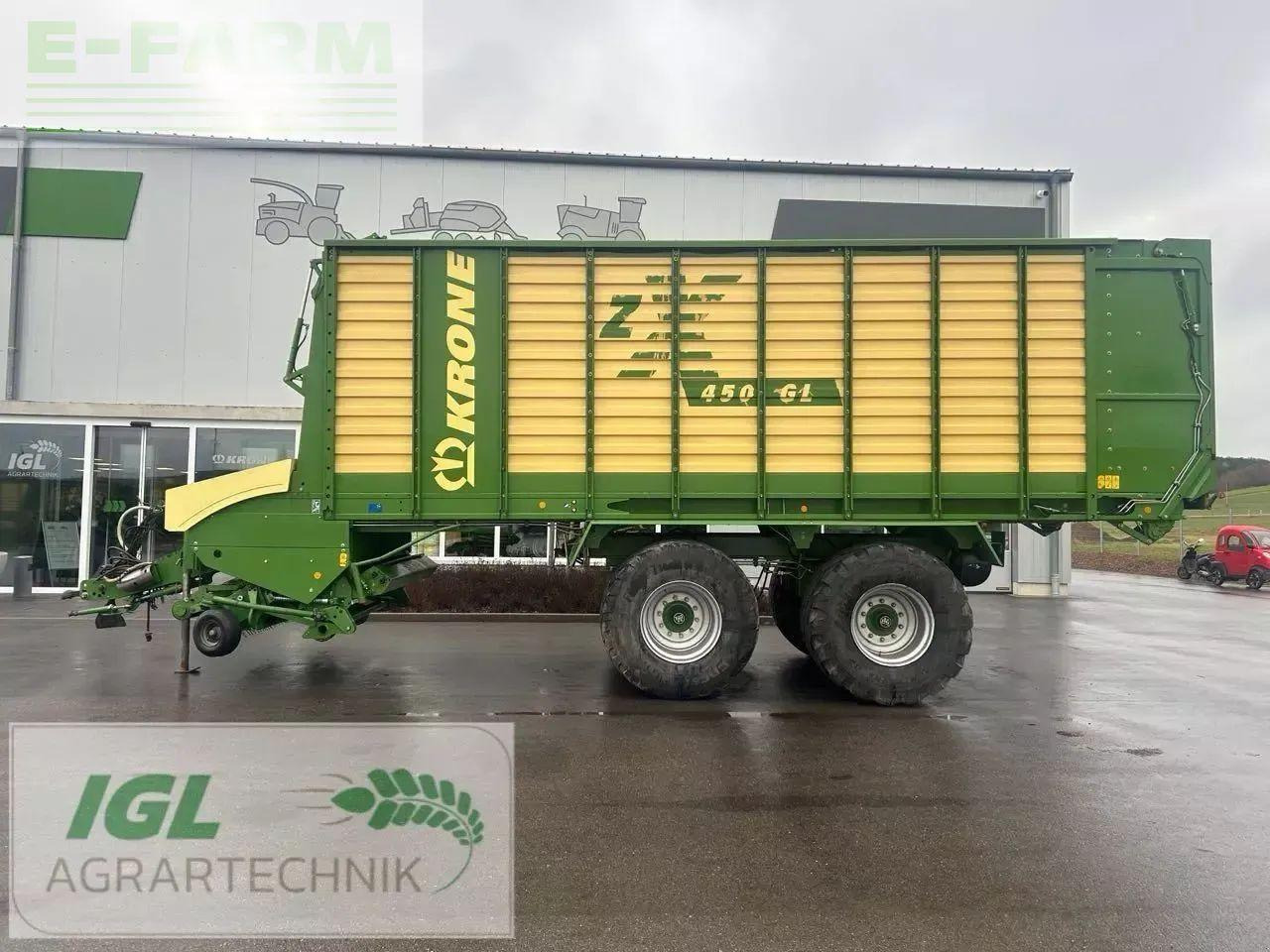 Krone zx 450 gl - Prikolica sa automatskim punjenjem: slika 2 Krone zx 450 gl - Prikolica sa automatskim punjenjem: slika 2