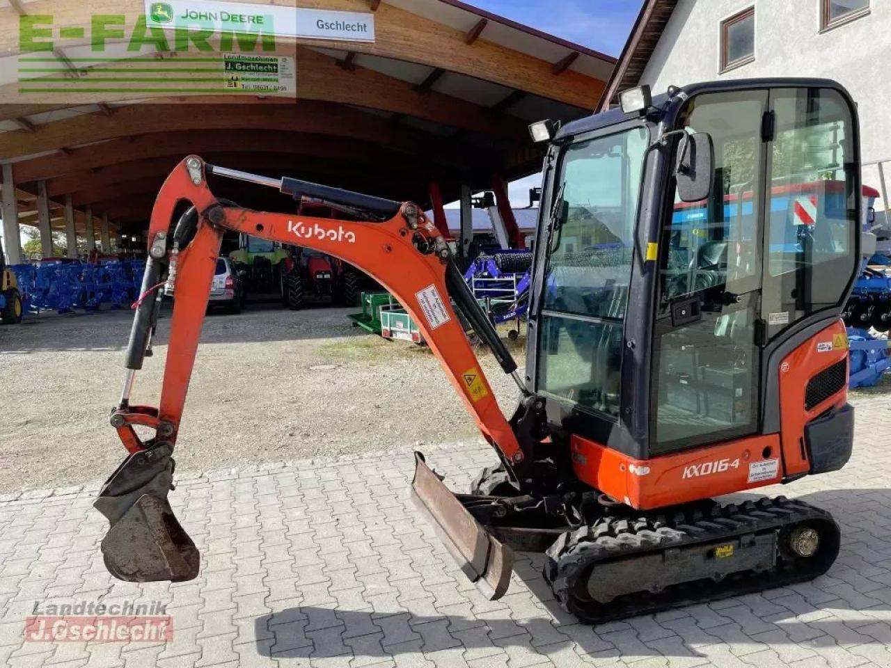Kubota kx016-4 - Mini bager: slika 1 Kubota kx016-4 - Mini bager: slika 1
