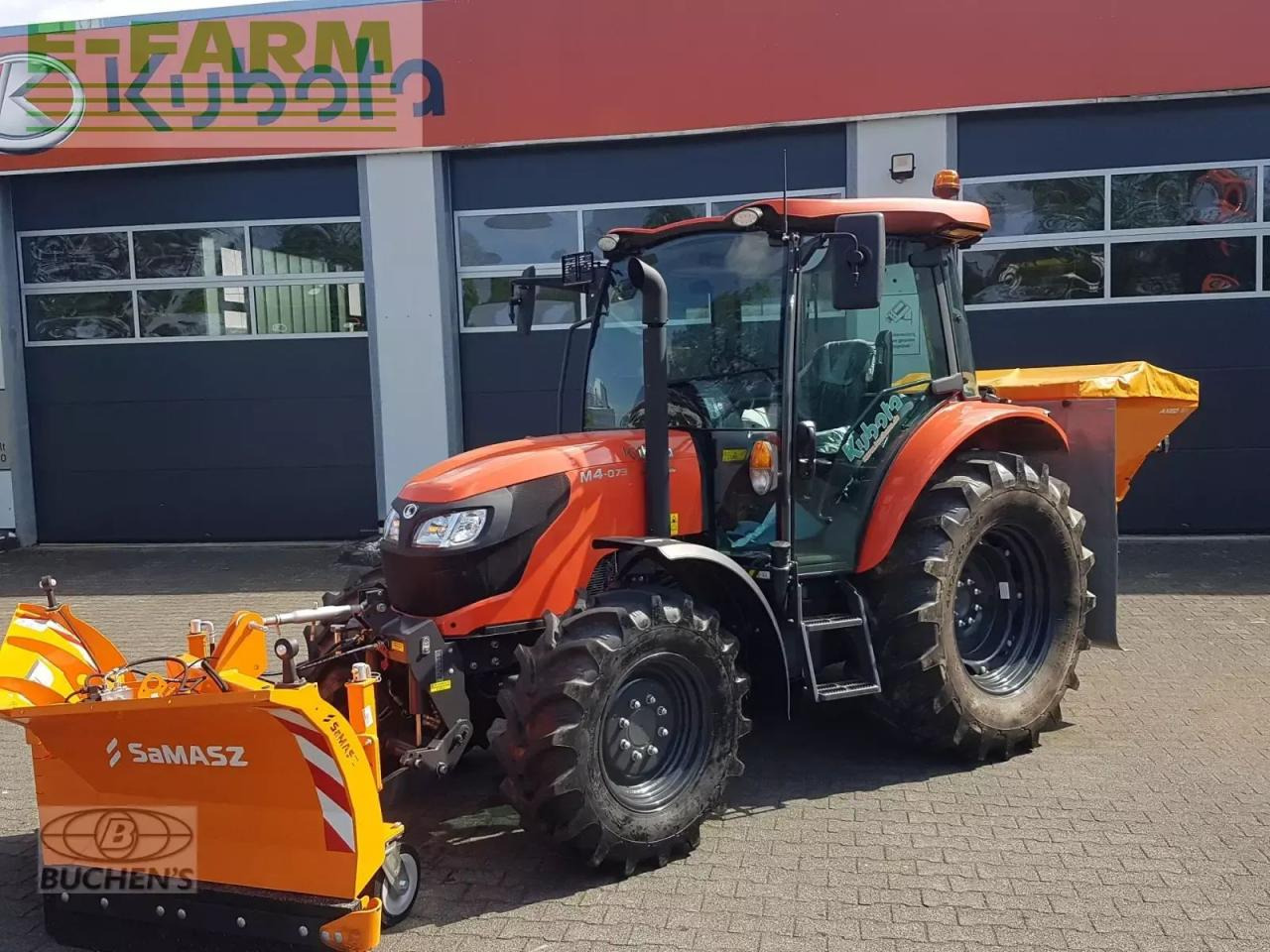 Kubota m4-073 winterdienst - Traktor: slika 1 Kubota m4-073 winterdienst - Traktor: slika 1