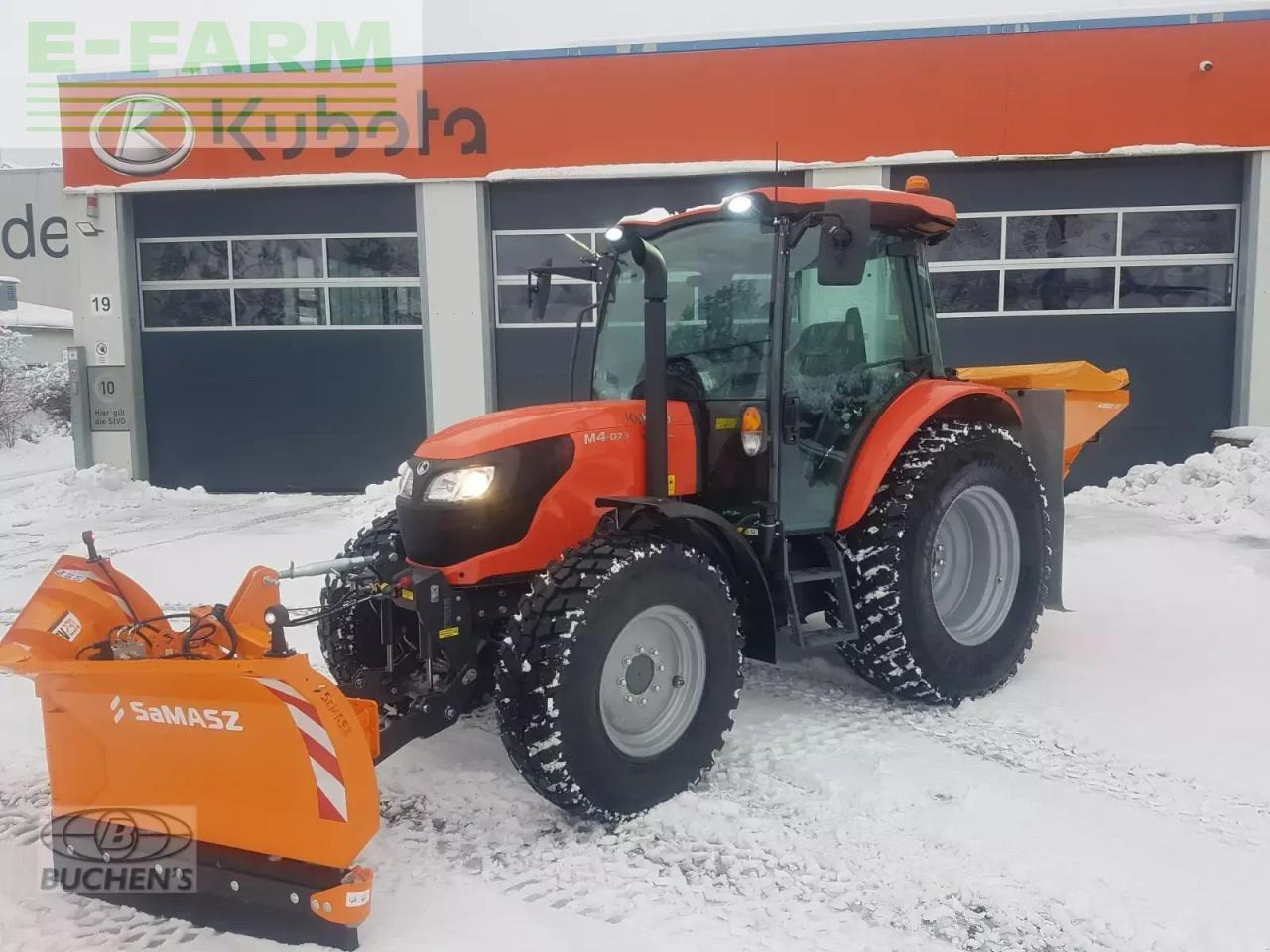 Traktor Kubota m4-073 winterdienst: slika 10 Traktor Kubota m4-073 winterdienst: slika 10