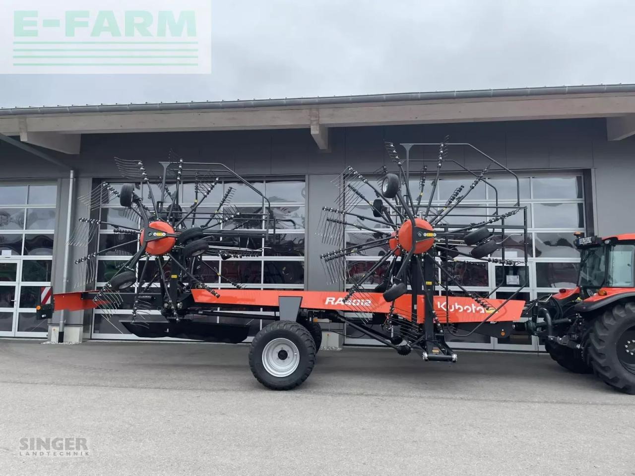 Kubota ra 4012 andex 1254 - rad 710/22,5" + einzelaushub - Prevrtač/ Grabuljač: slika 3 Kubota ra 4012 andex 1254 - rad 710/22,5" + einzelaushub - Prevrtač/ Grabuljač: slika 3