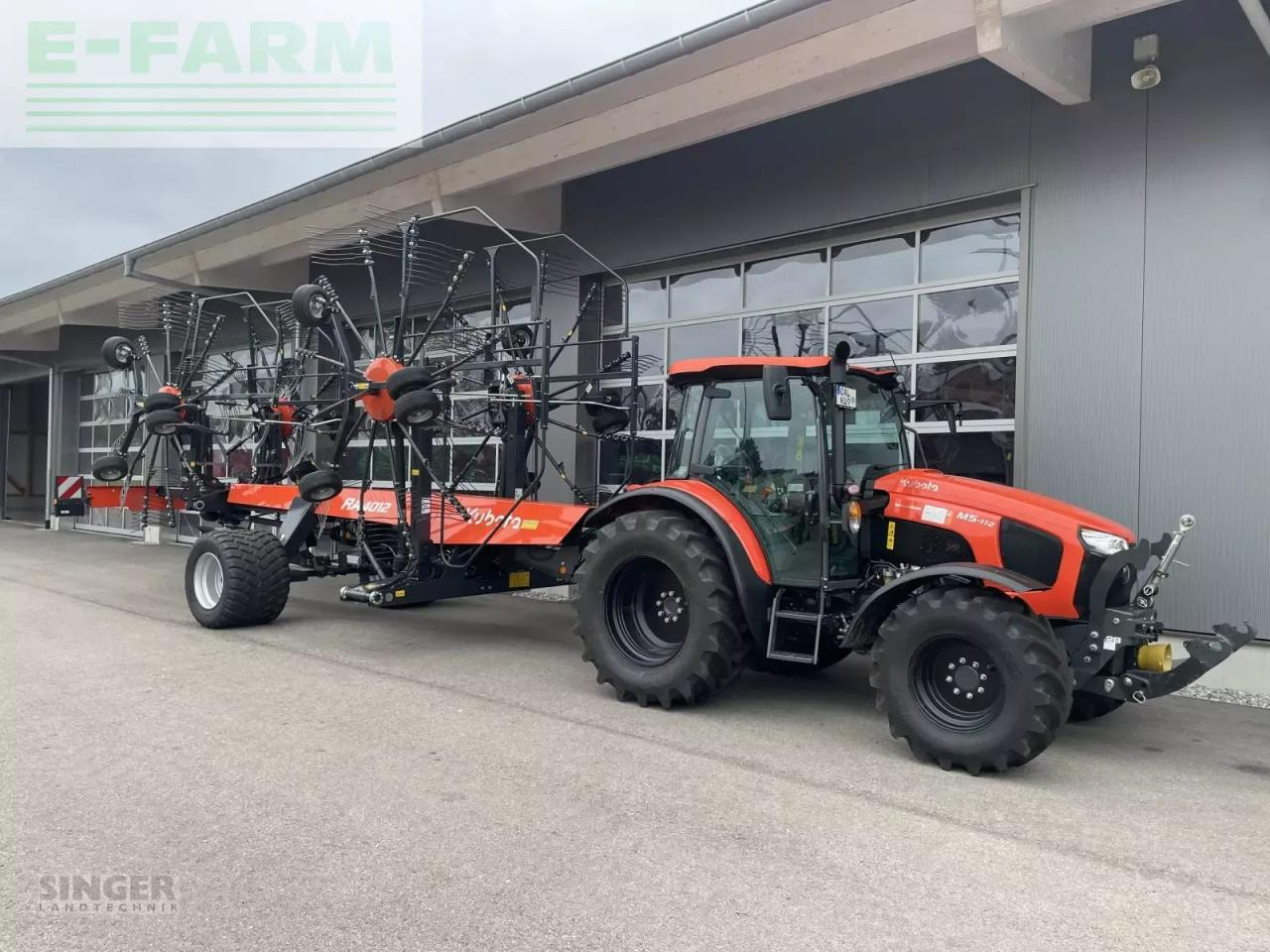 Kubota ra 4012 andex 1254 - rad 710/22,5" + einzelaushub - Prevrtač/ Grabuljač: slika 5 Kubota ra 4012 andex 1254 - rad 710/22,5" + einzelaushub - Prevrtač/ Grabuljač: slika 5