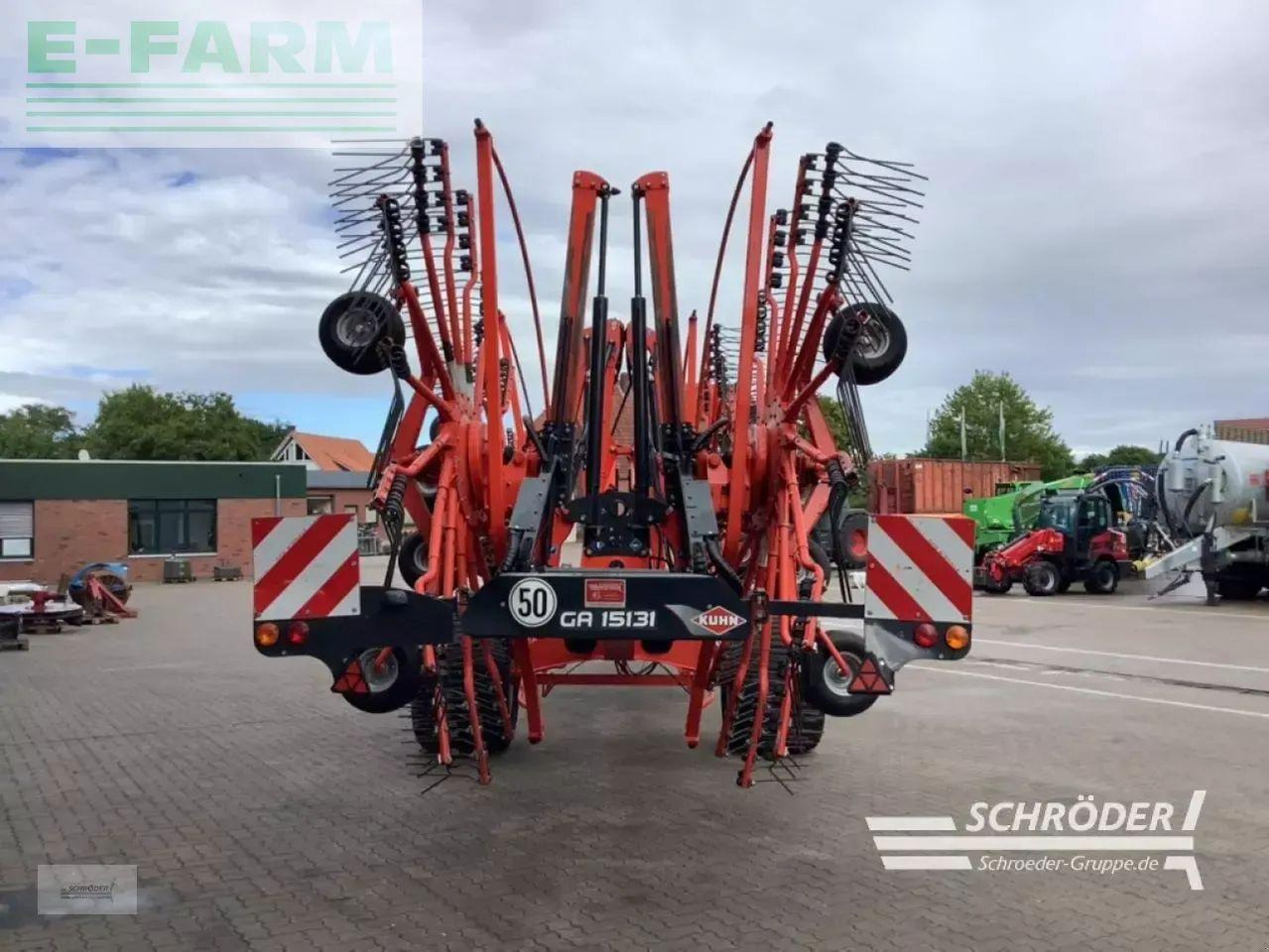 Kuhn ga 15131 - isobus - Prevrtač/ Grabuljač: slika 4 Kuhn ga 15131 - isobus - Prevrtač/ Grabuljač: slika 4