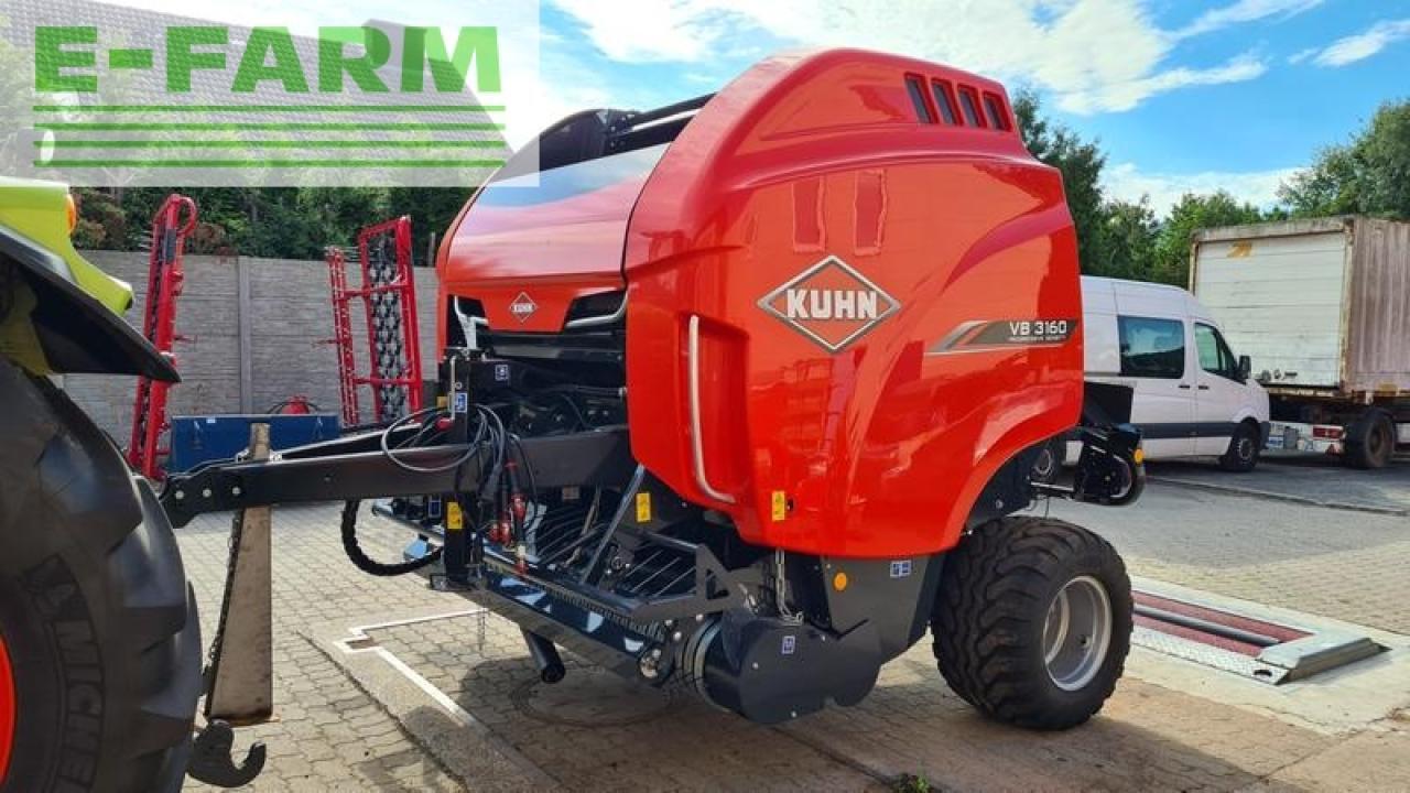 Kuhn vb 3160 oc 14 - 14 messer schneidwerk, isobus, 2. riemenantrieb, high silage satz - Balirka za kockaste bale: slika 1 Kuhn vb 3160 oc 14 - 14 messer schneidwerk, isobus, 2. riemenantrieb, high silage satz - Balirka za kockaste bale: slika 1