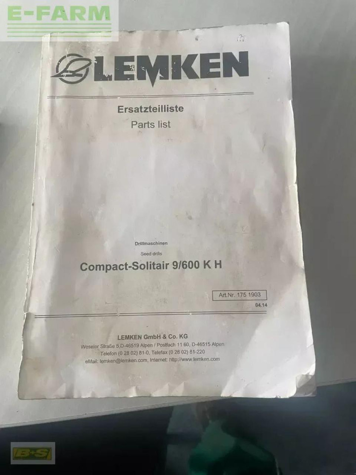Kombinovana mašina za setvu Lemken compact solitair: slika 26