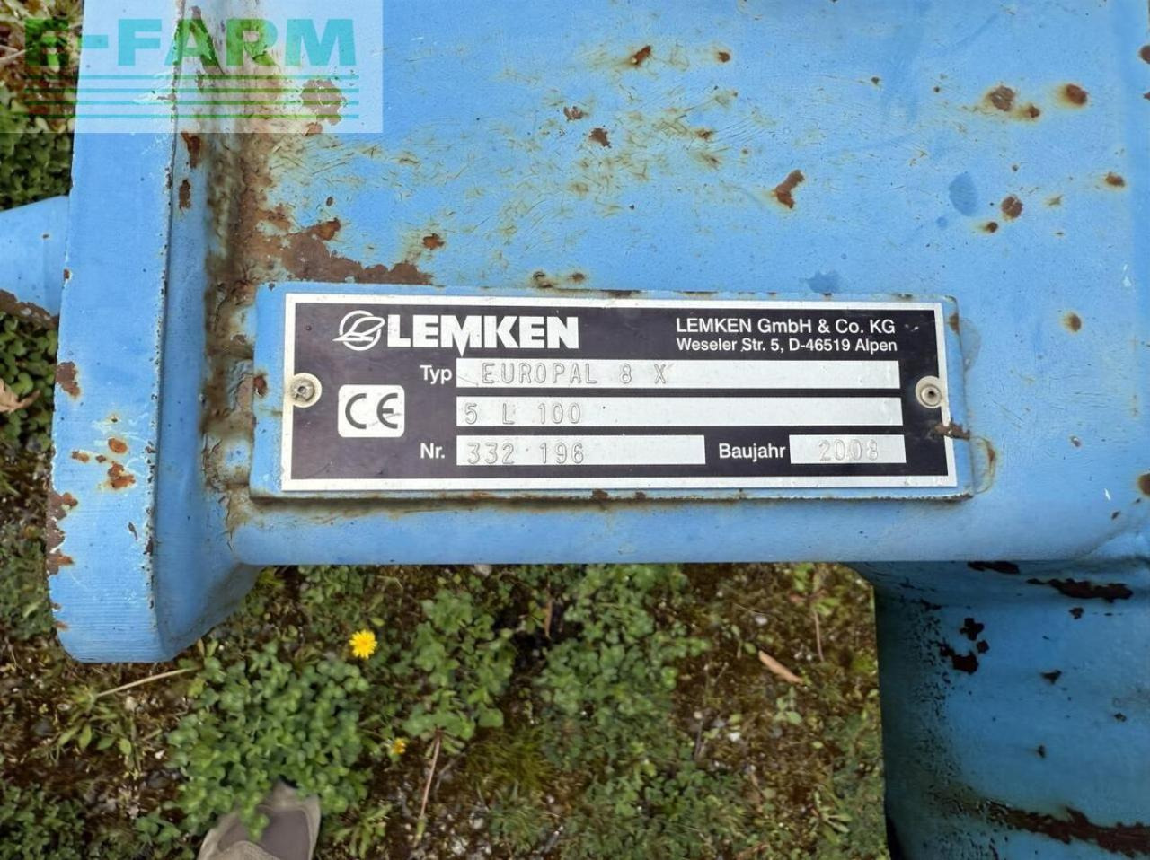 Lemken europal 8x - Plug: slika 5 Lemken europal 8x - Plug: slika 5