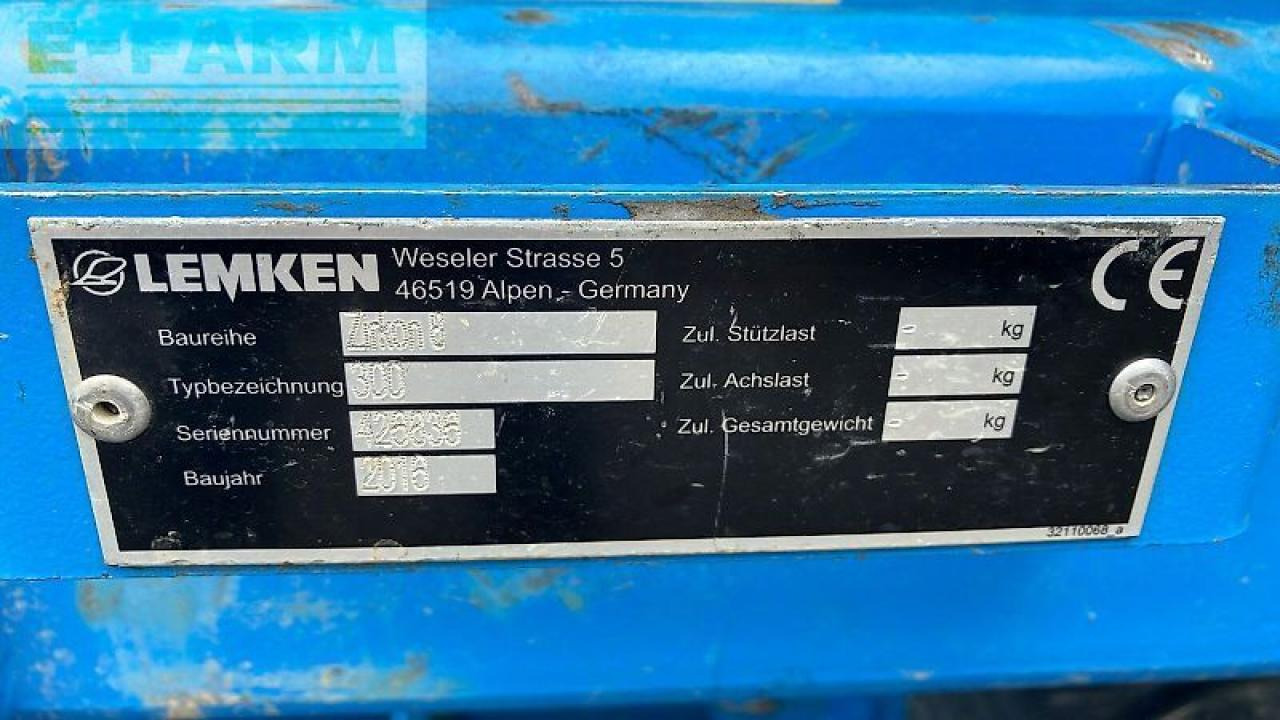 Sejalica Lemken solitair 9 300-ds 125 zirkon 8 300: slika 14