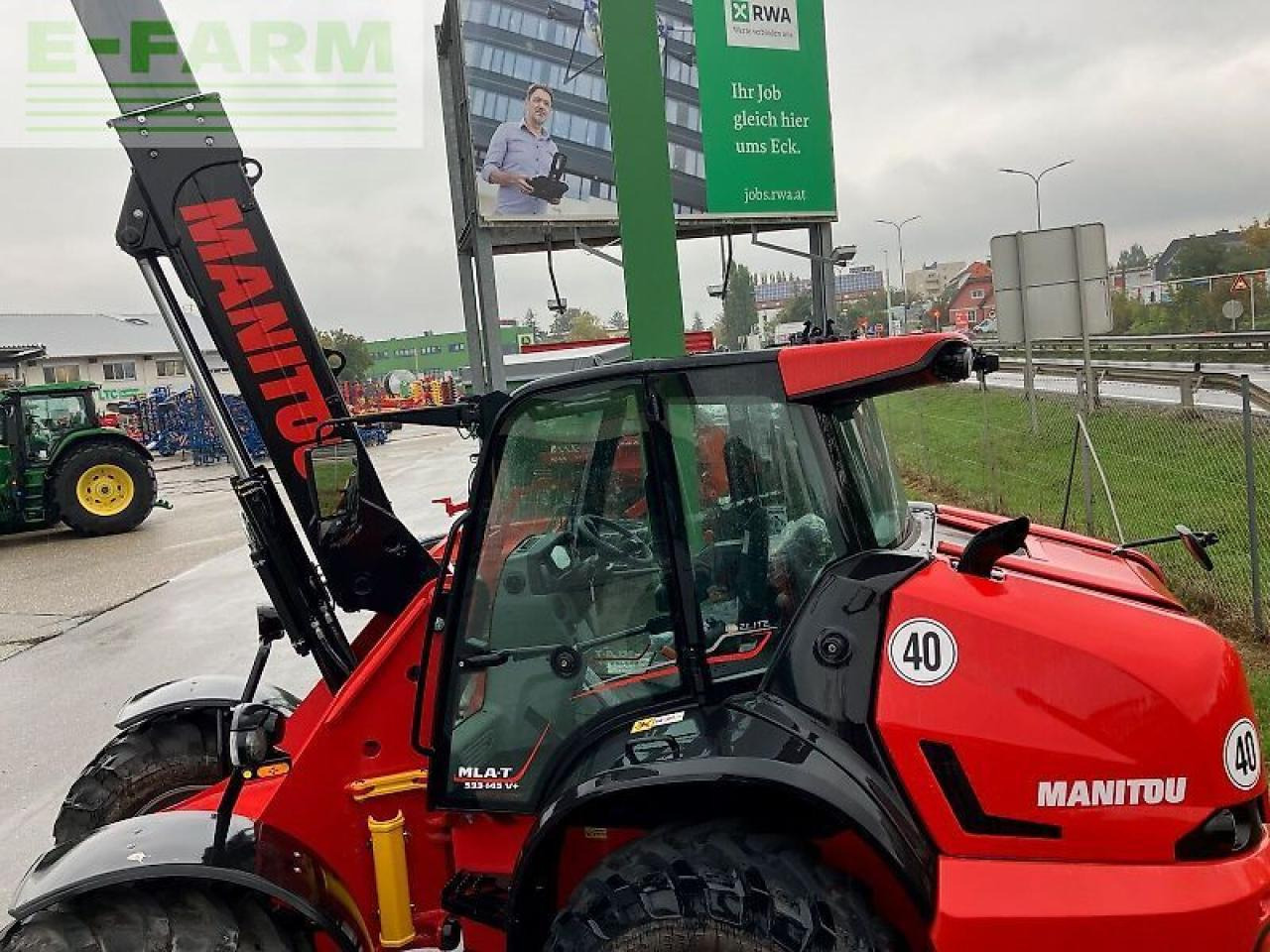 Manitou mla533 teleradlader - Teleskopski utovarivač na točkovima: slika 4 Manitou mla533 teleradlader - Teleskopski utovarivač na točkovima: slika 4